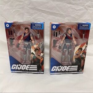 GI Joe Classified Series - Crimson Twins Tomax & Xamot Action Figures